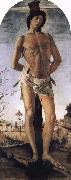 Sandro Botticelli San Sebastian USA oil painting artist